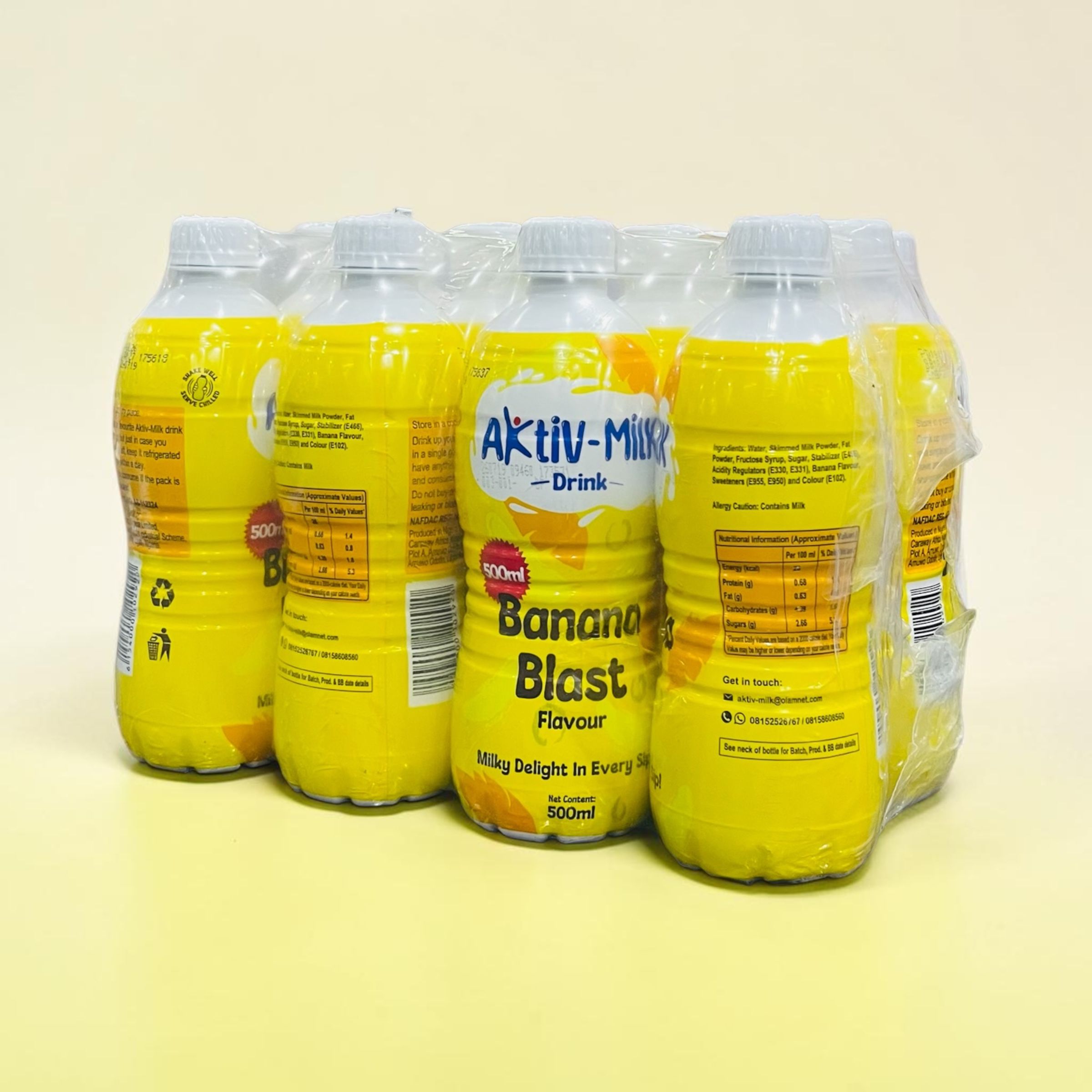 ANTIV-MILK BANANA BLAST DRINK